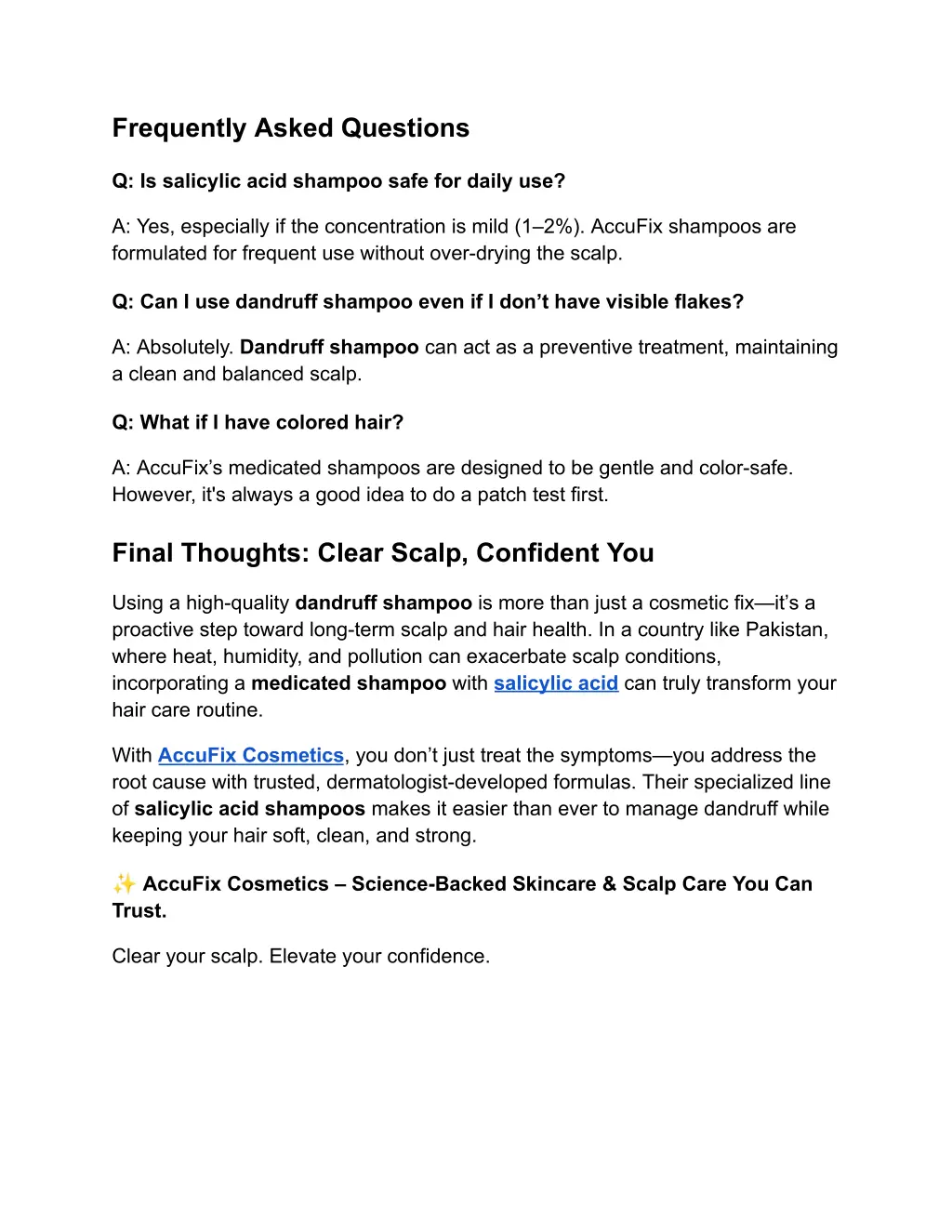 frequently asked questions
