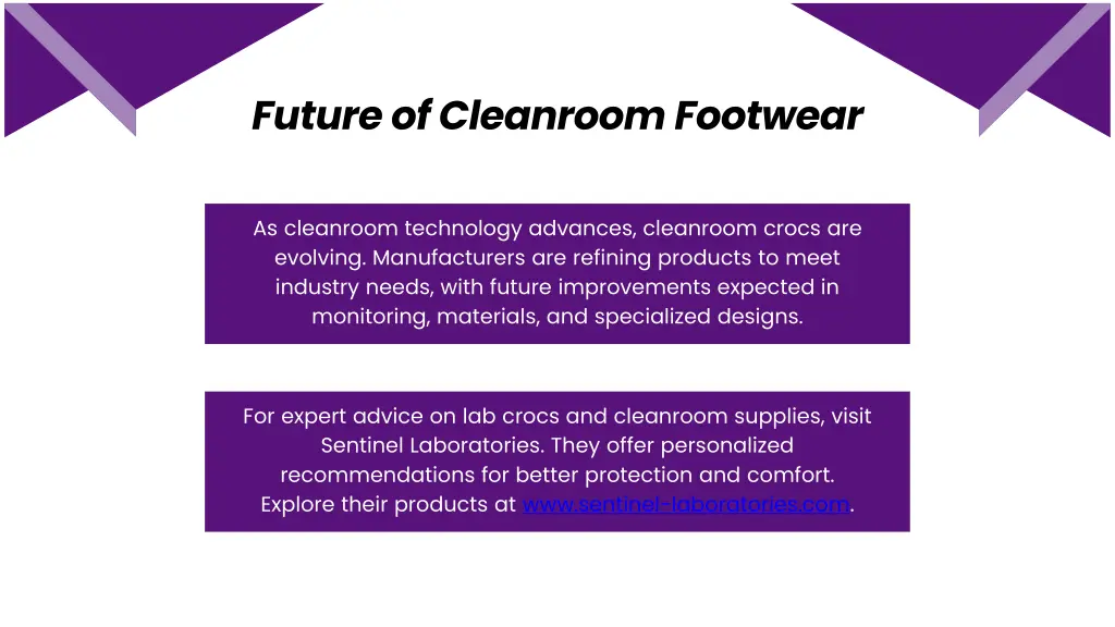future of cleanroom footwear