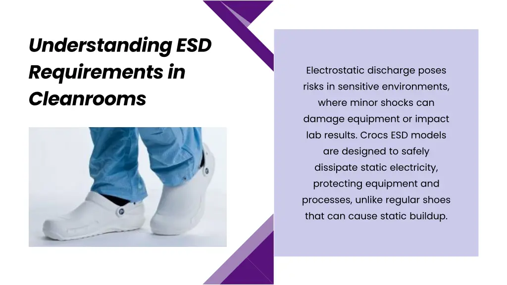 understanding esd requirements in cleanrooms