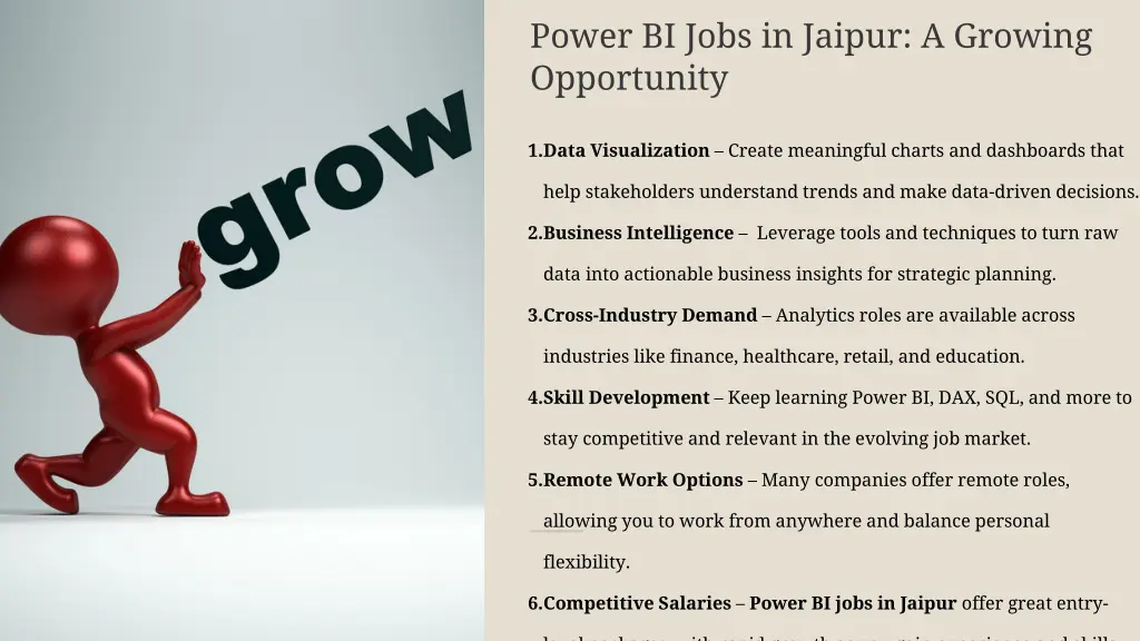 power bi jobs in jaipur a growing opportunity