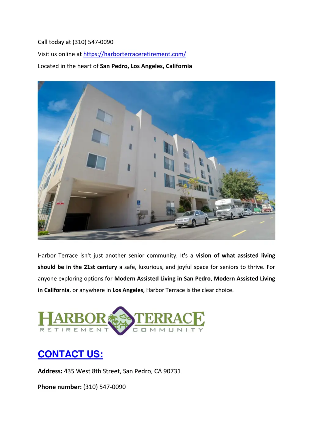 call today at 310 547 0090