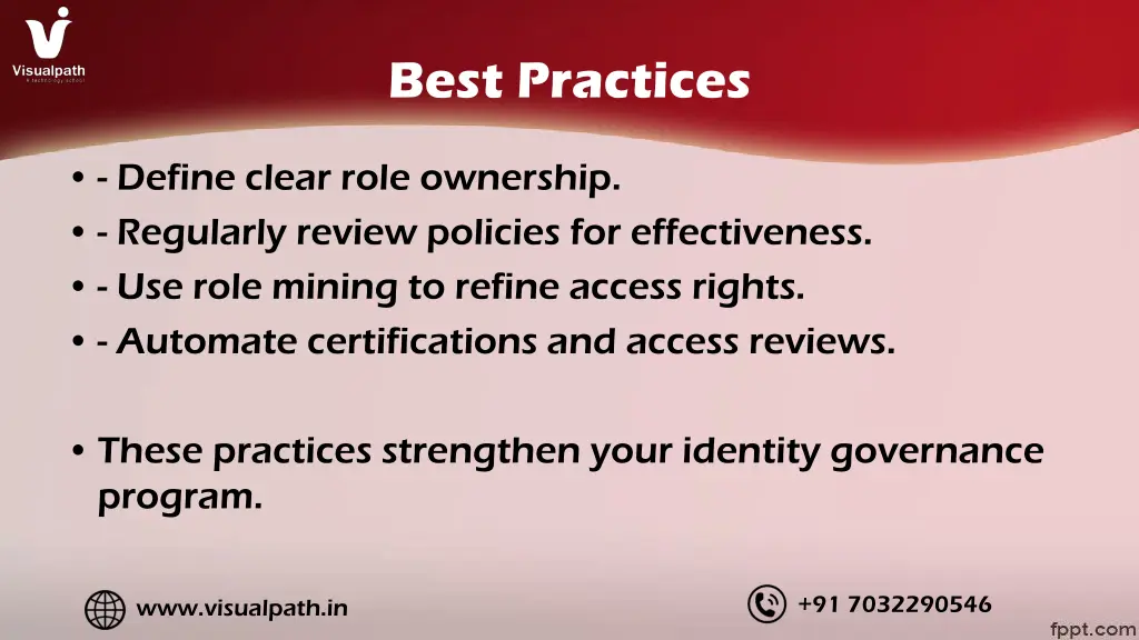 best practices