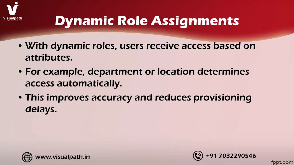 dynamic role assignments