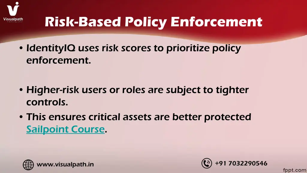 risk based policy enforcement