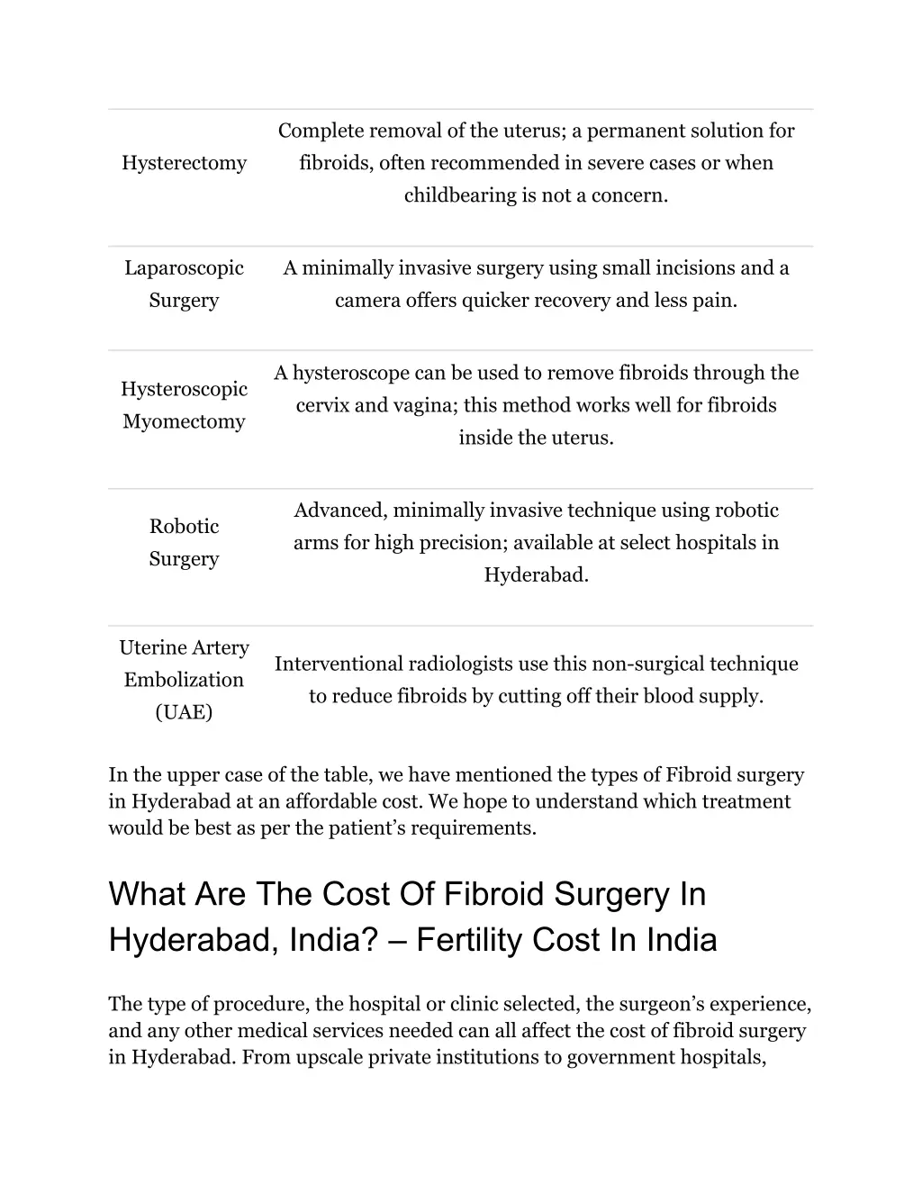 complete removal of the uterus a permanent