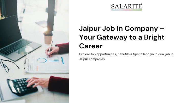 jaipur job in company your gateway to a bright