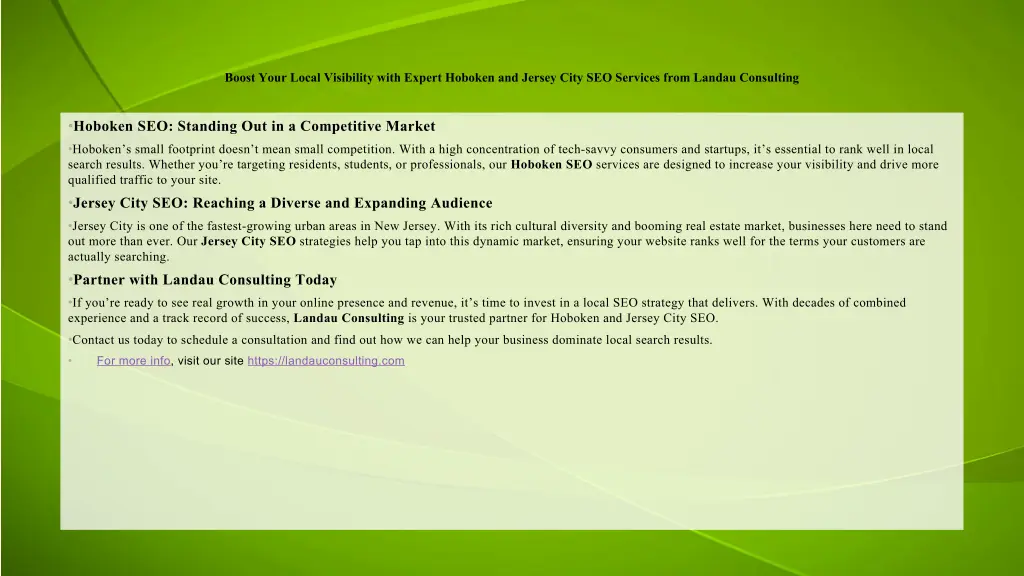 boost your local visibility with expert hoboken 1
