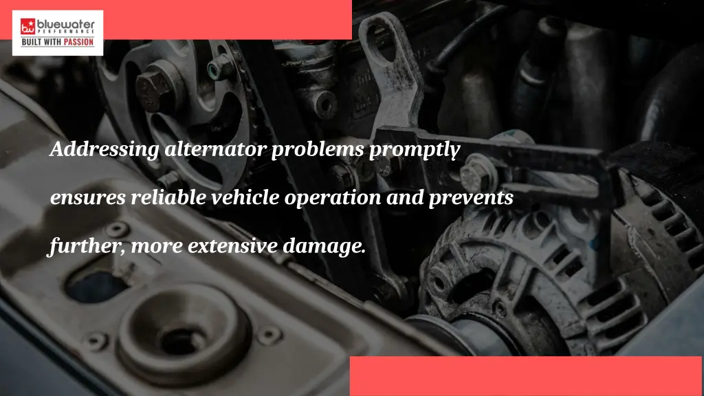 addressing alternator problems promptly
