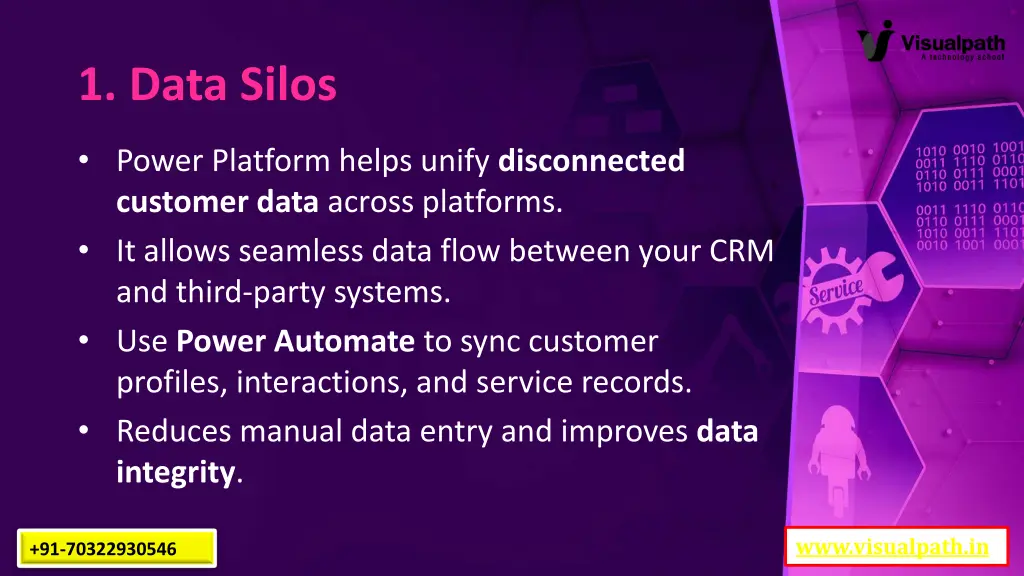 1 data silos
