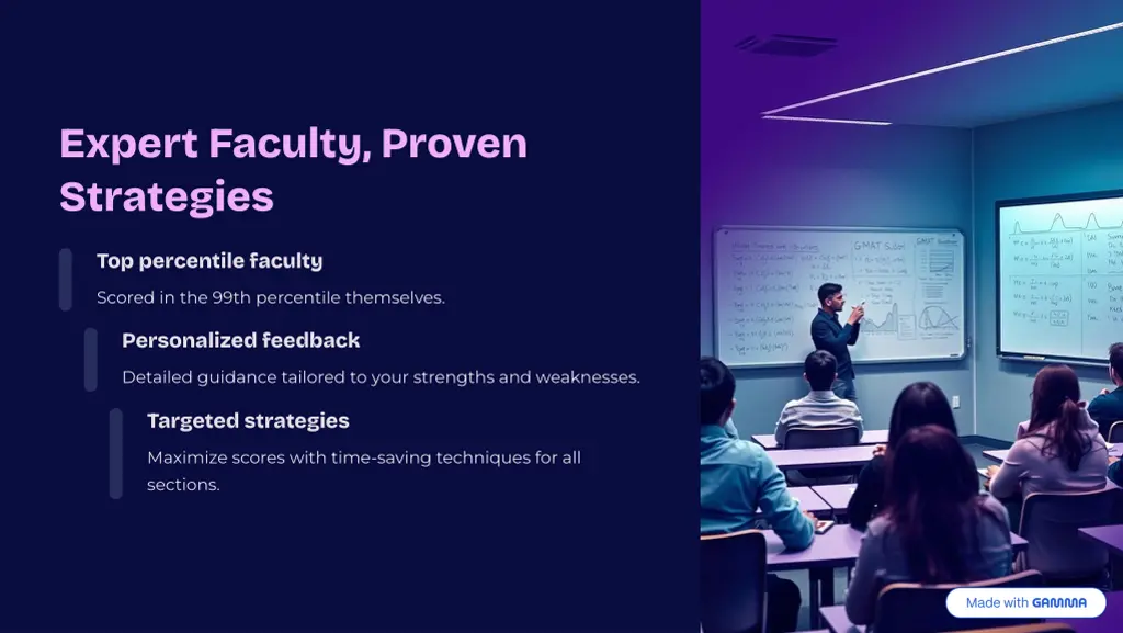 expert faculty proven strategies