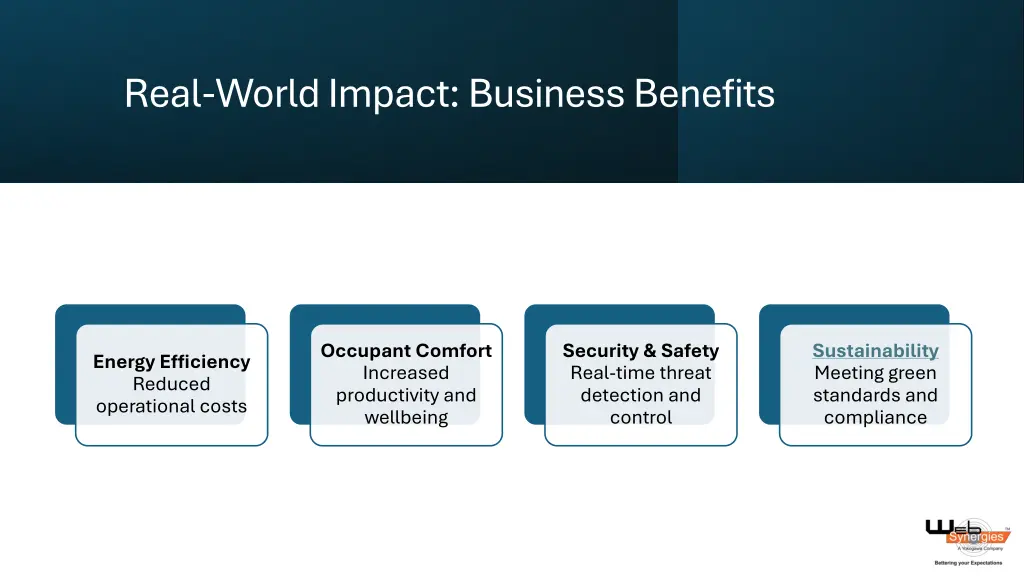 real world impact business benefits