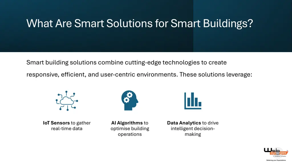 what are smart solutions for smart buildings