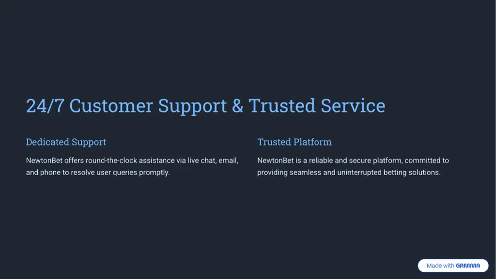 24 7 customer support trusted service