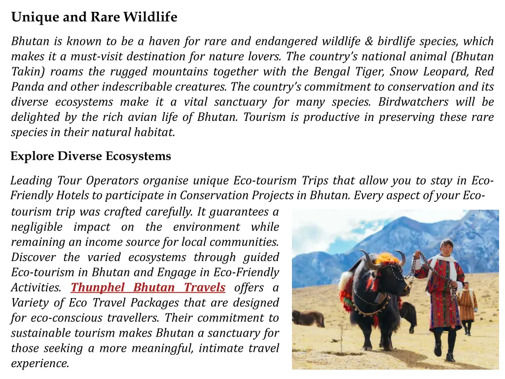 unique and rare wildlife