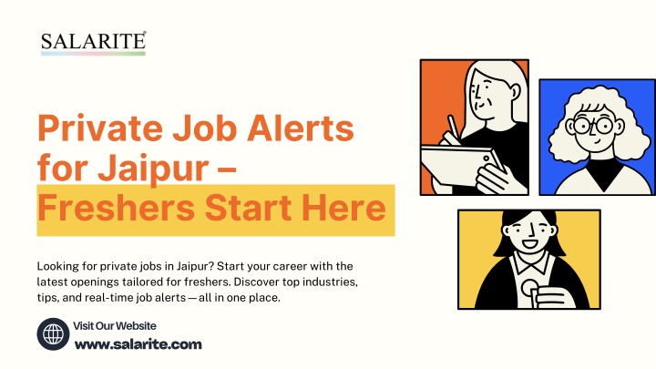 private job alerts for jaipur freshers start here