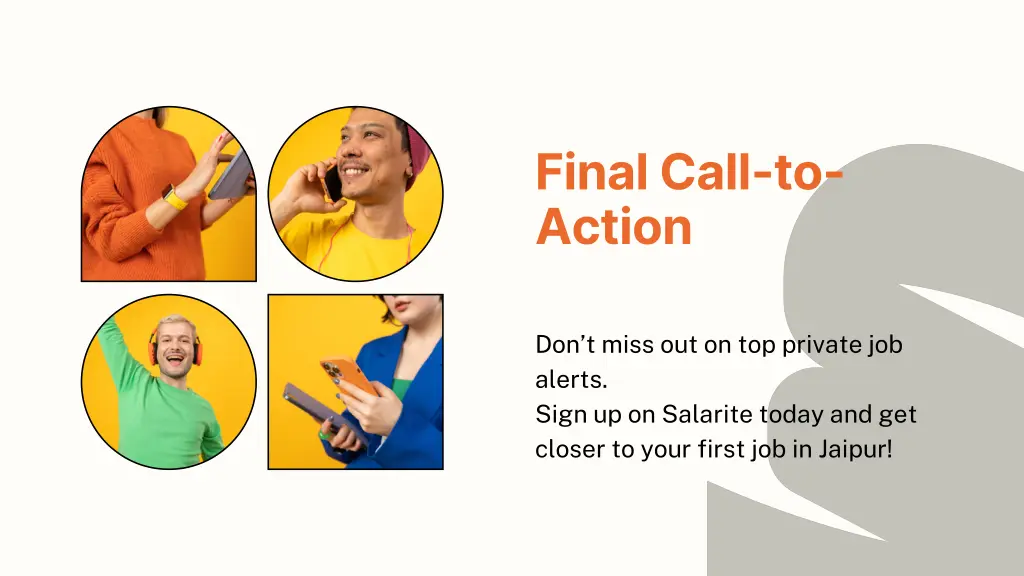 final call to action