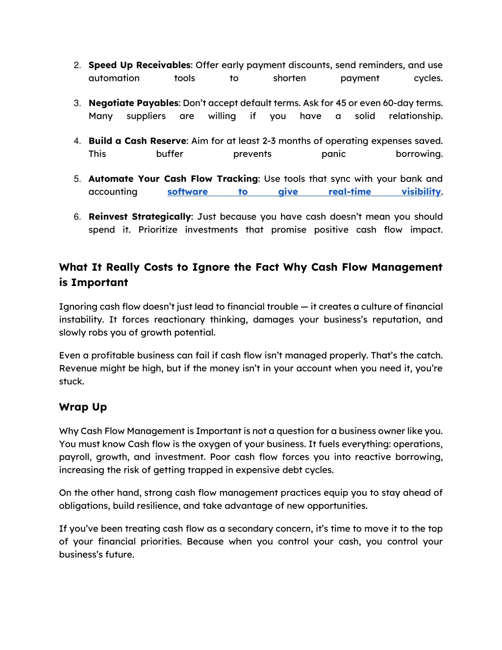 2 speed up receivables offer early payment