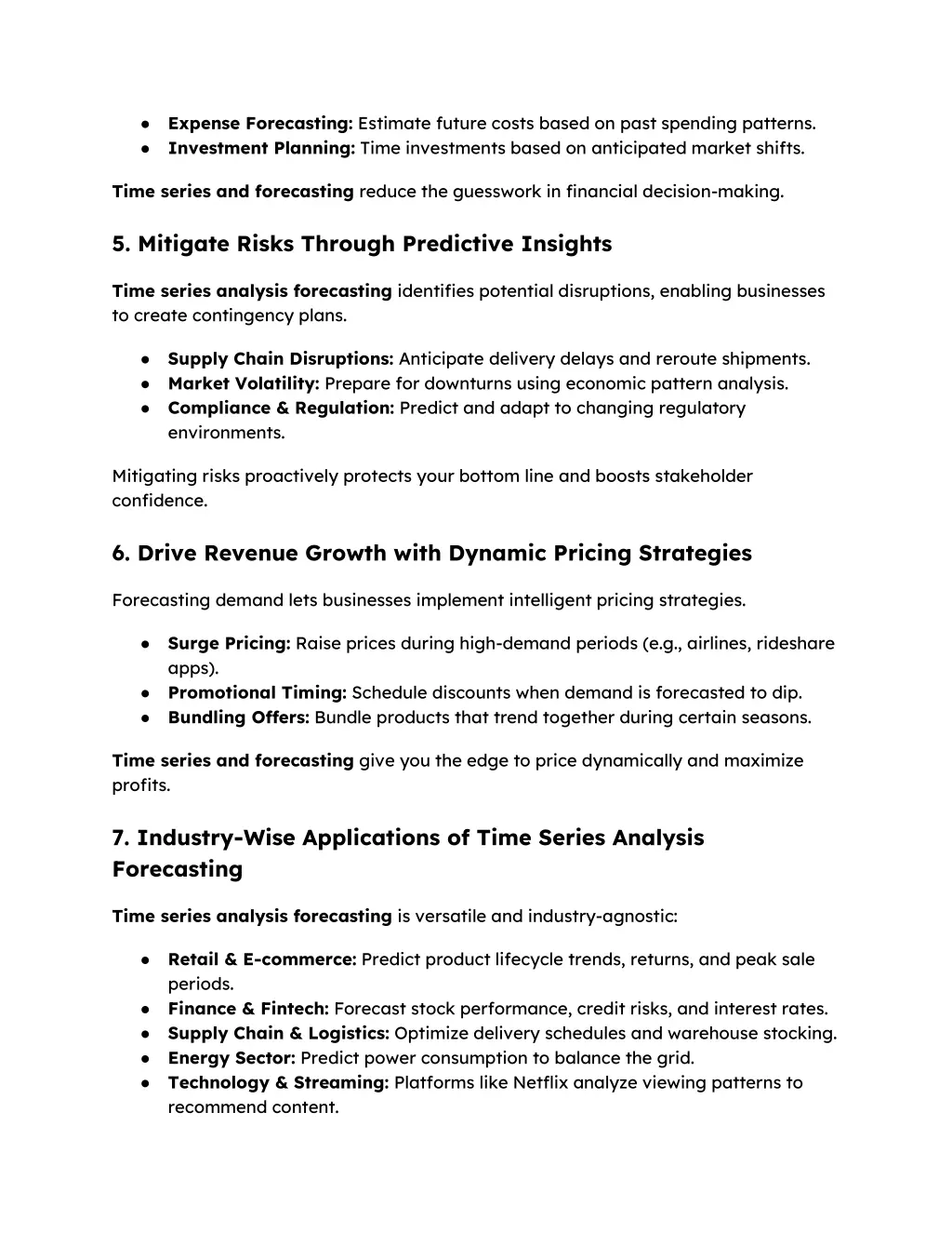 expense forecasting estimate future costs based