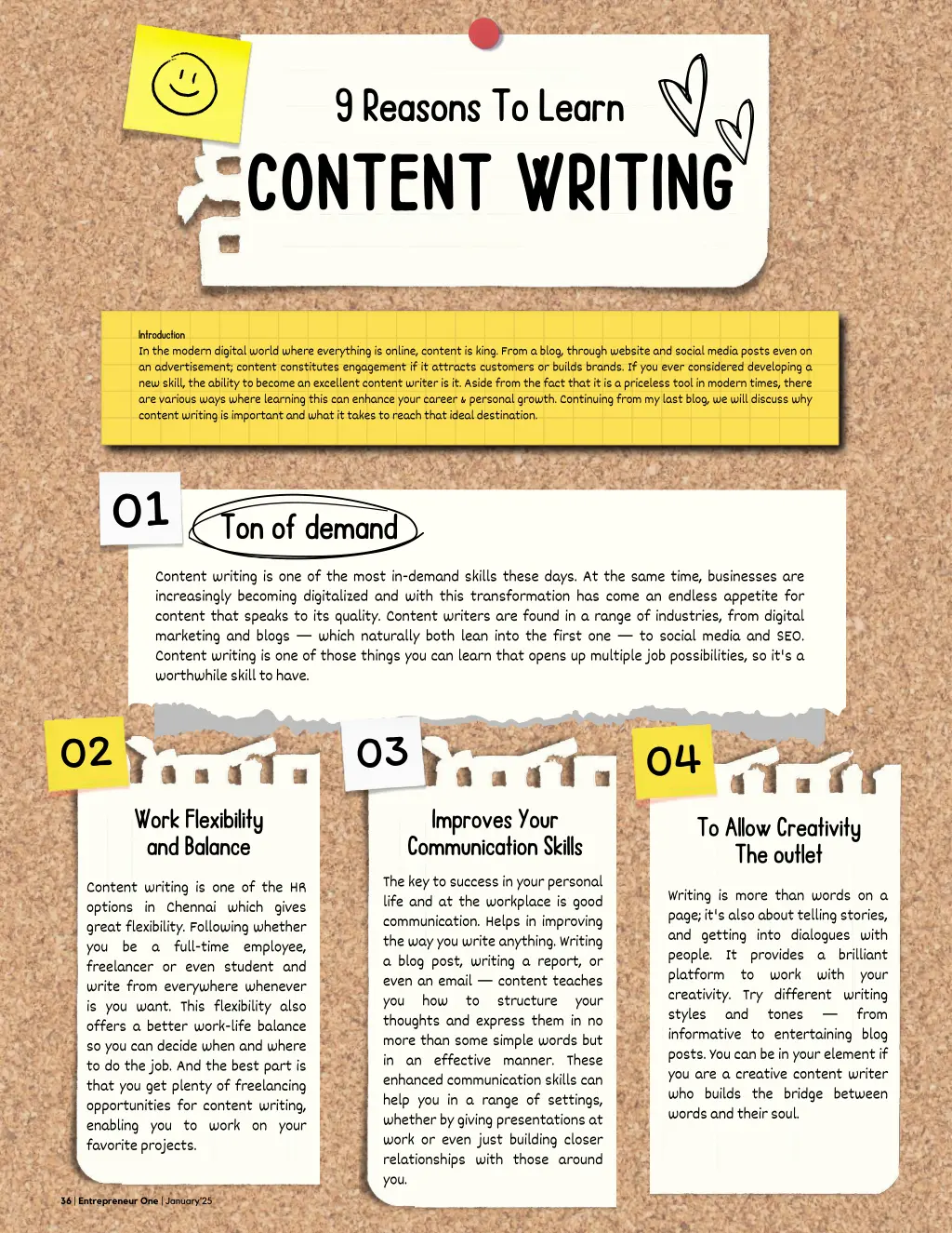 9 reasons to learn content writing content writing