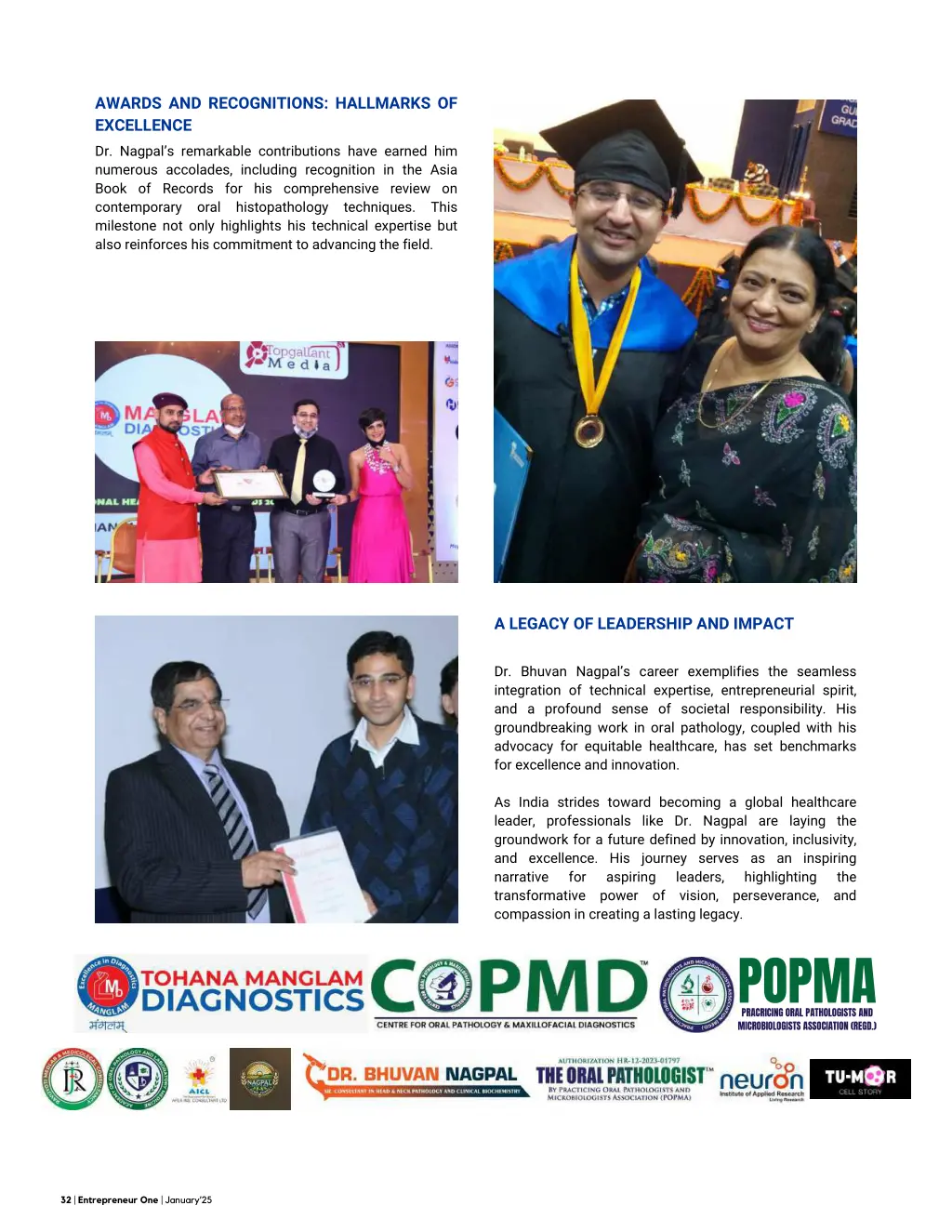 awards and recognitions hallmarks of excellence
