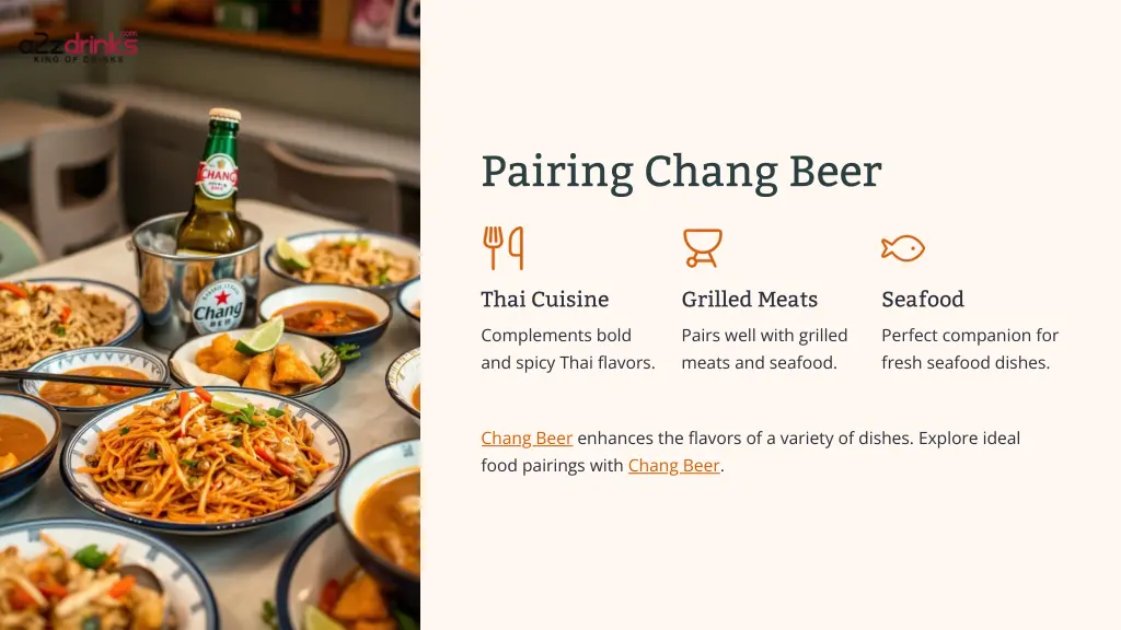 pairing chang beer