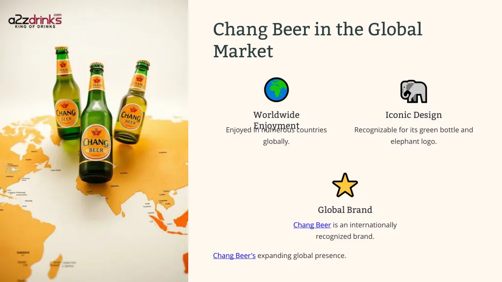 chang beer in the global market