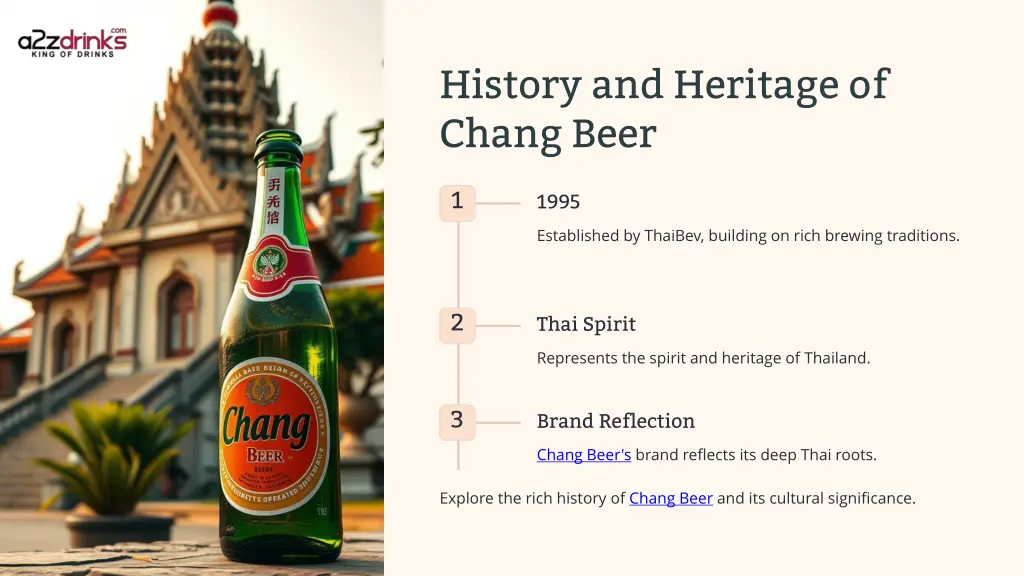 history and heritage of chang beer