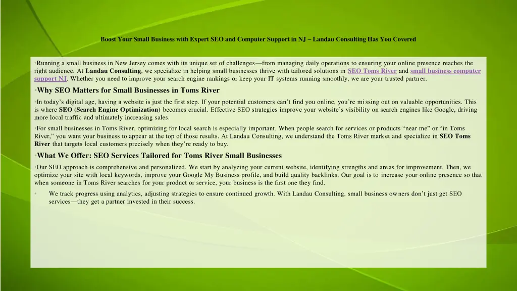 boost your small business with expert