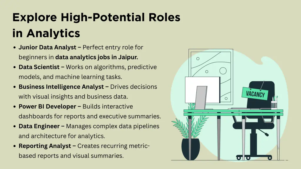 explore high potential roles in analytics