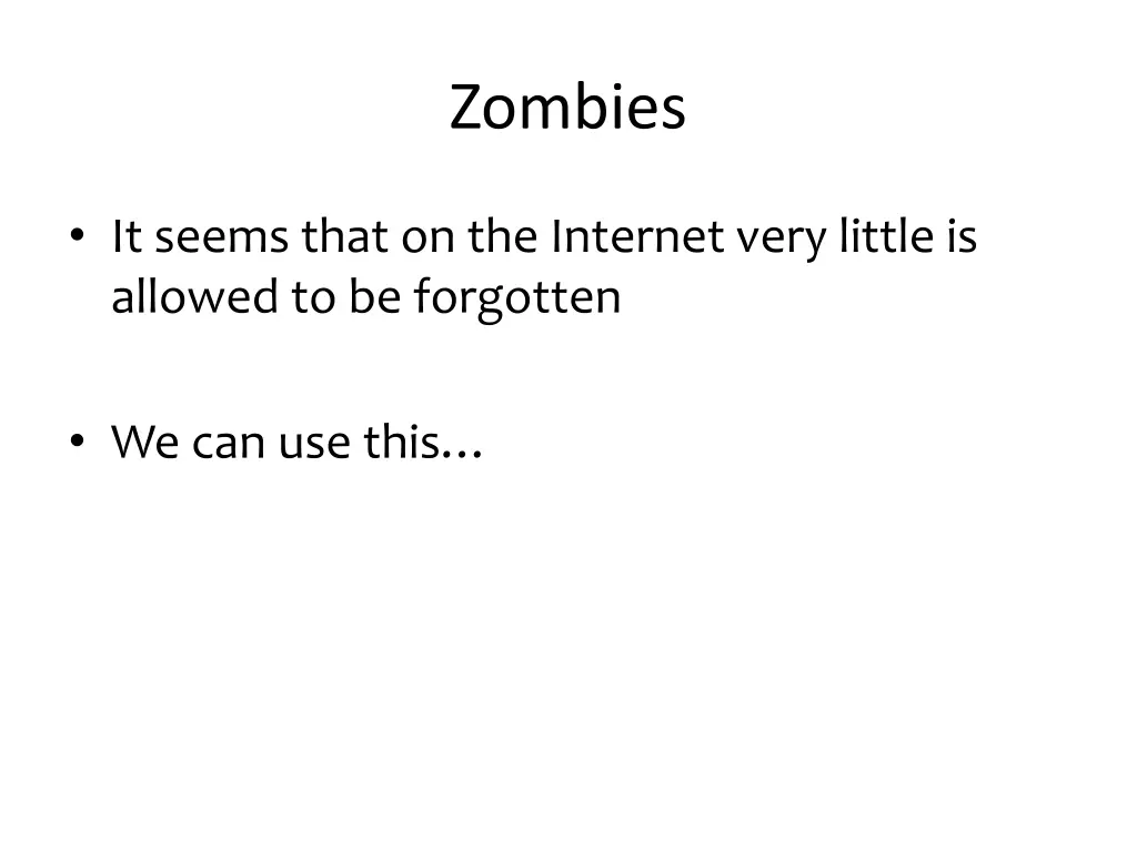 zombies 1