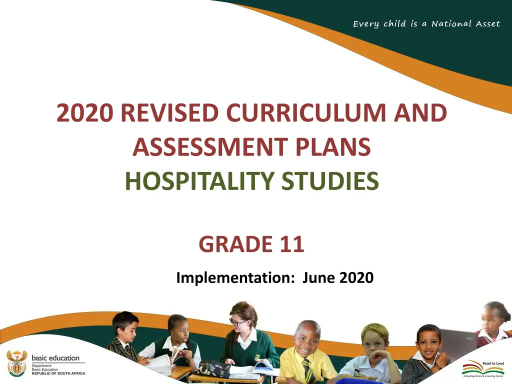 2020 revised curriculum and assessment plans