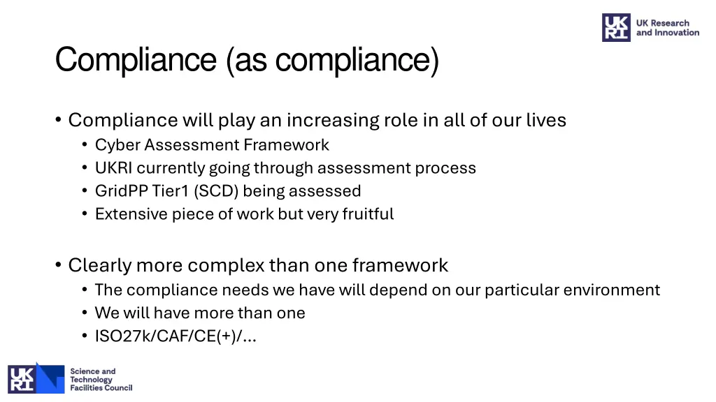 compliance as compliance