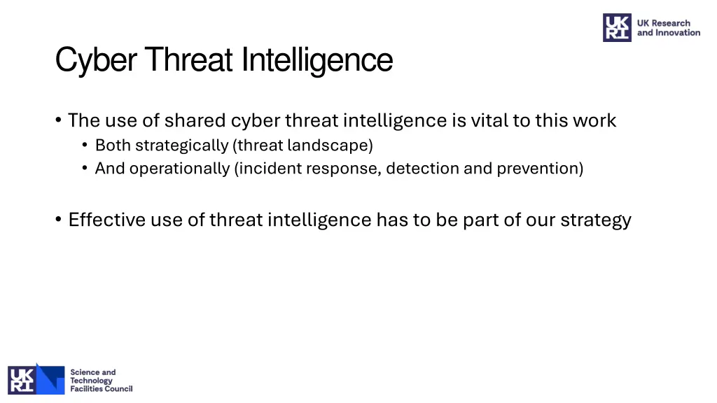 cyber threat intelligence