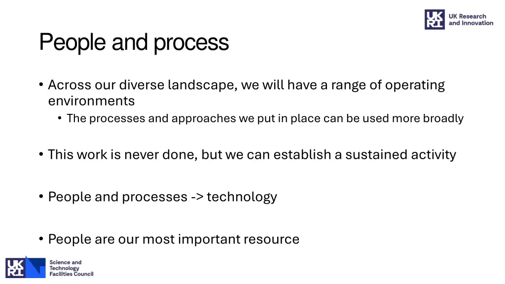people and process