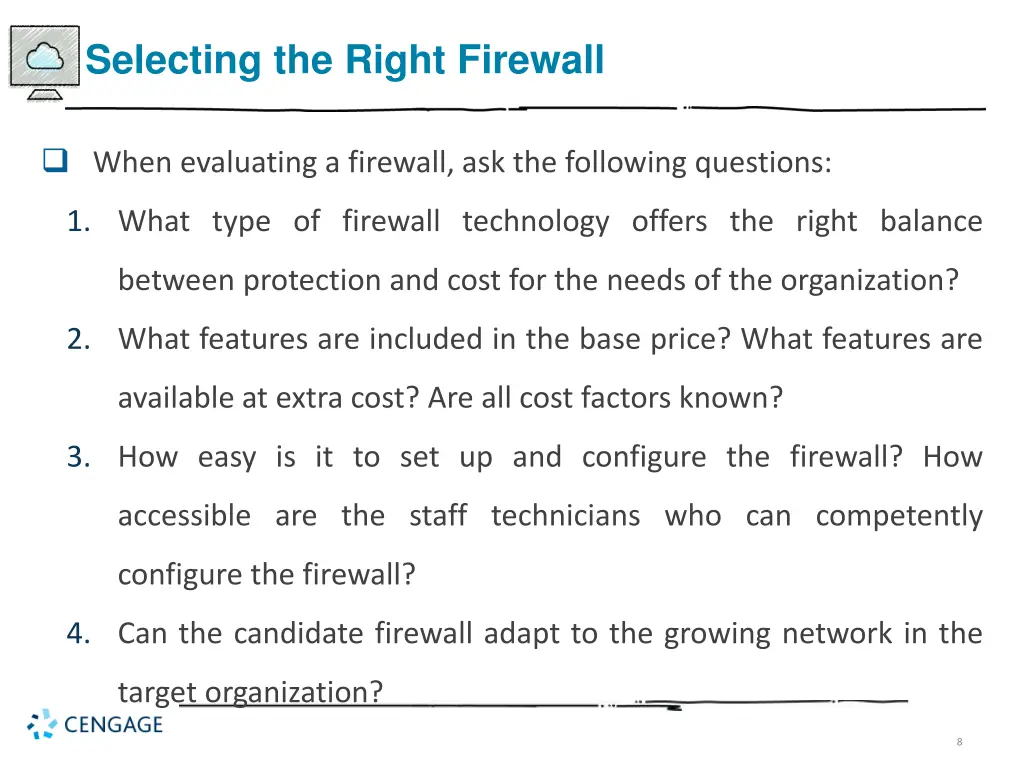 selecting the right firewall
