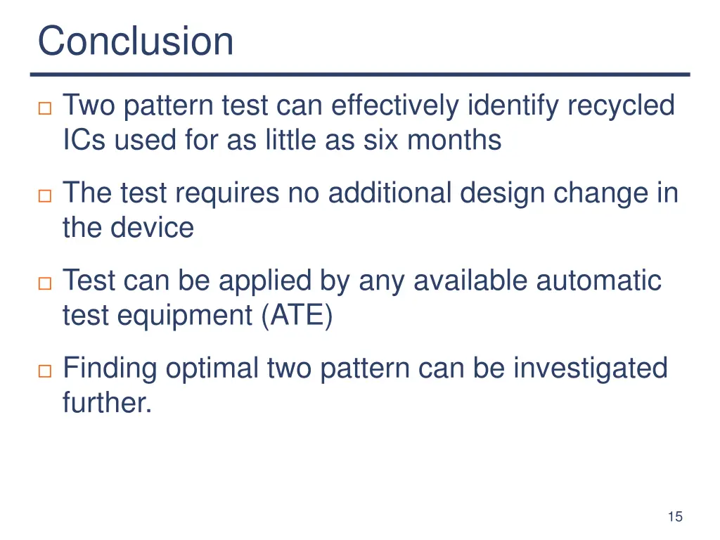 conclusion