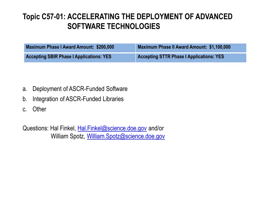 topic c57 01 accelerating the deployment