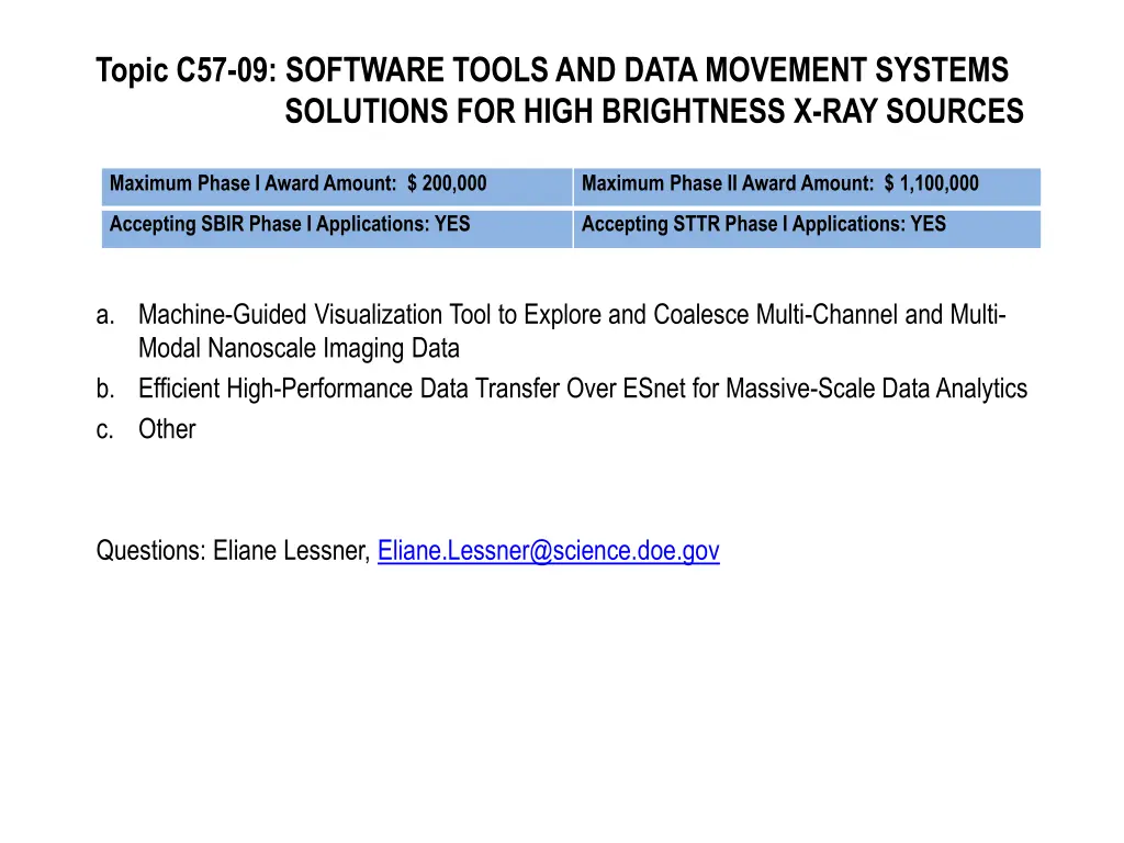 topic c57 09 software tools and data movement
