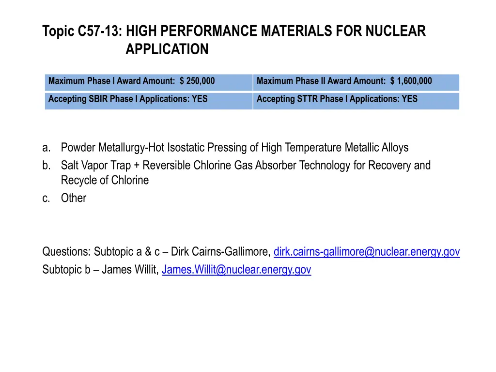 topic c57 13 high performance materials