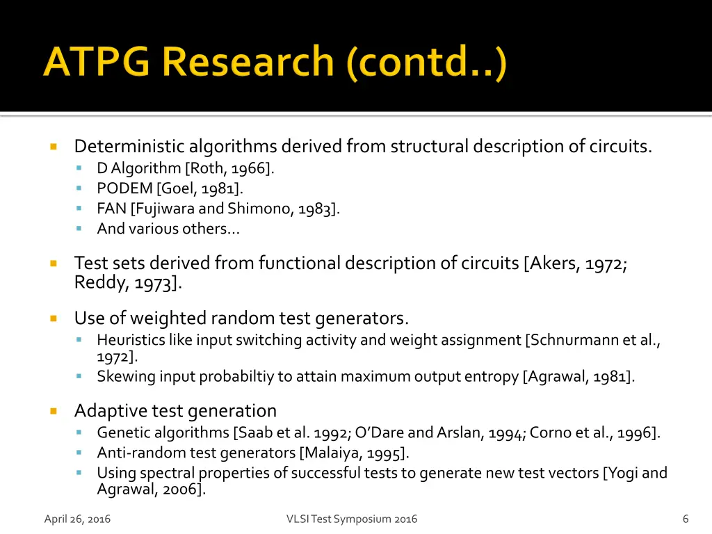 deterministic algorithms derived from structural