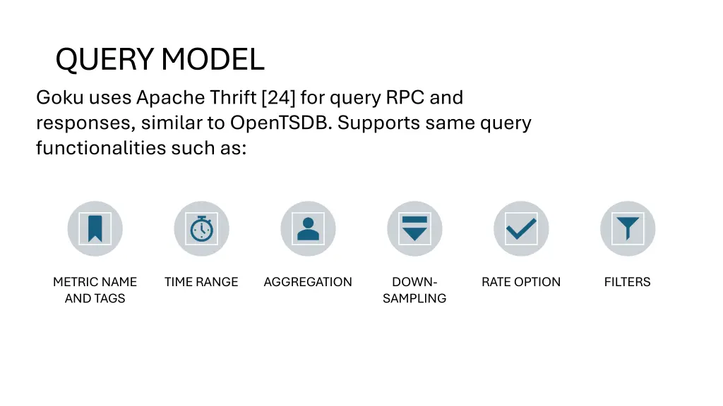 query model goku uses apache thrift 24 for query