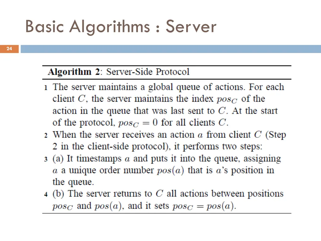 basic algorithms server