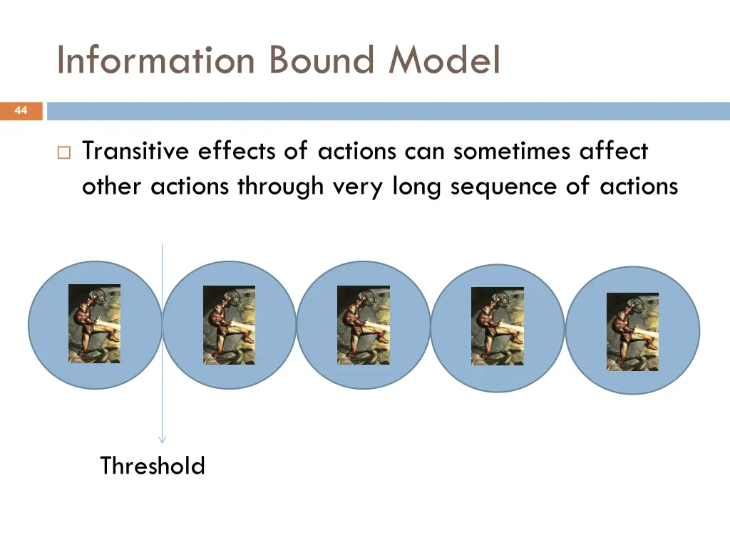 information bound model