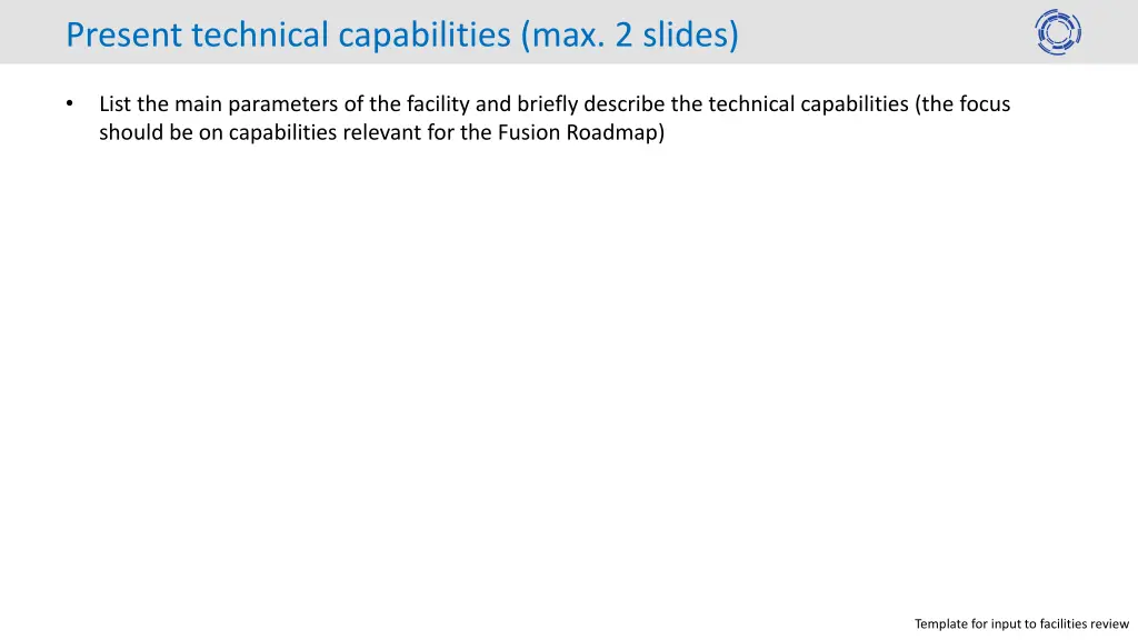 present technical capabilities max 2 slides 1