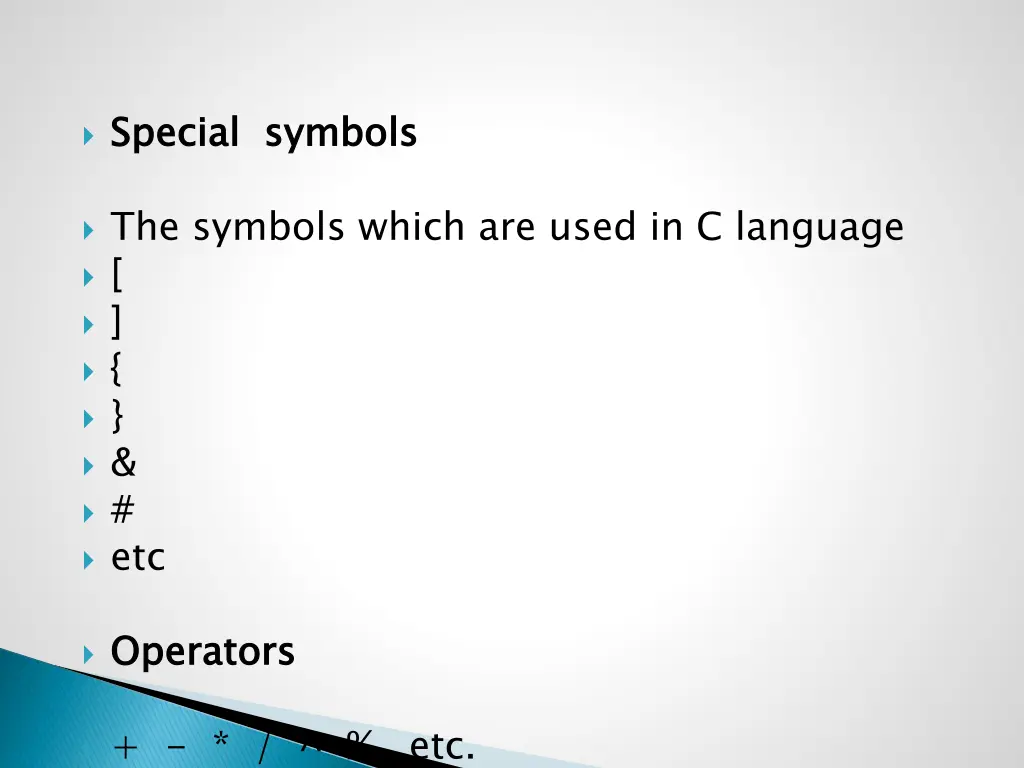 special