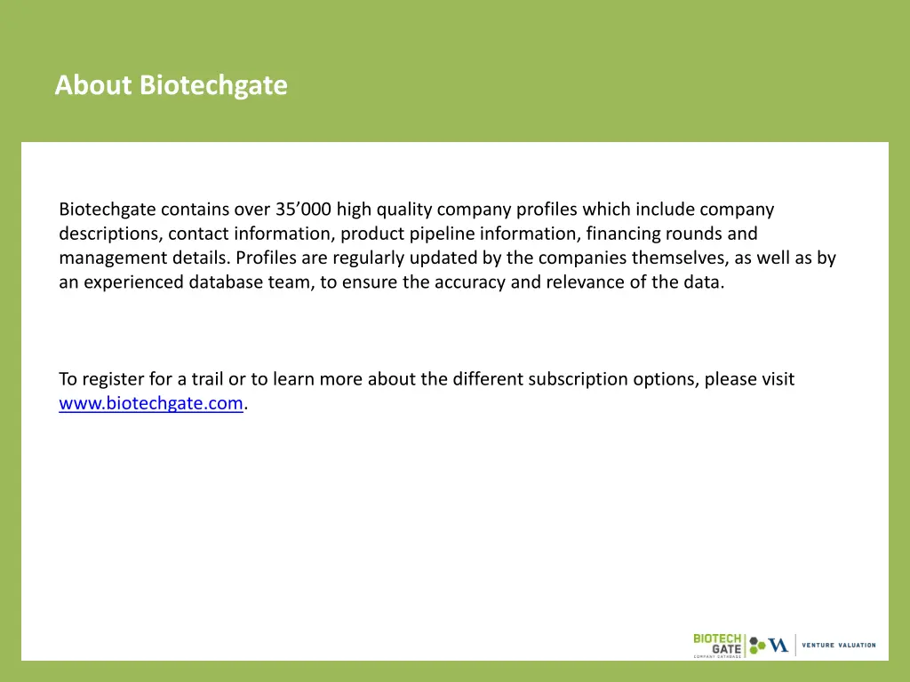 about biotechgate