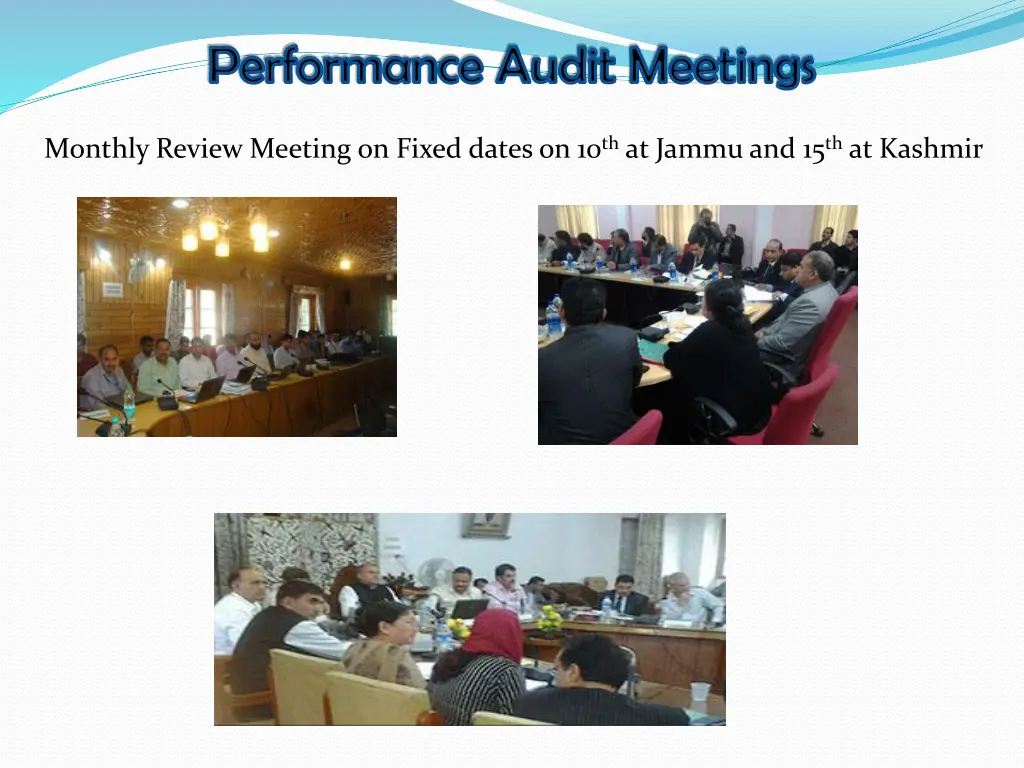 performance audit meetings
