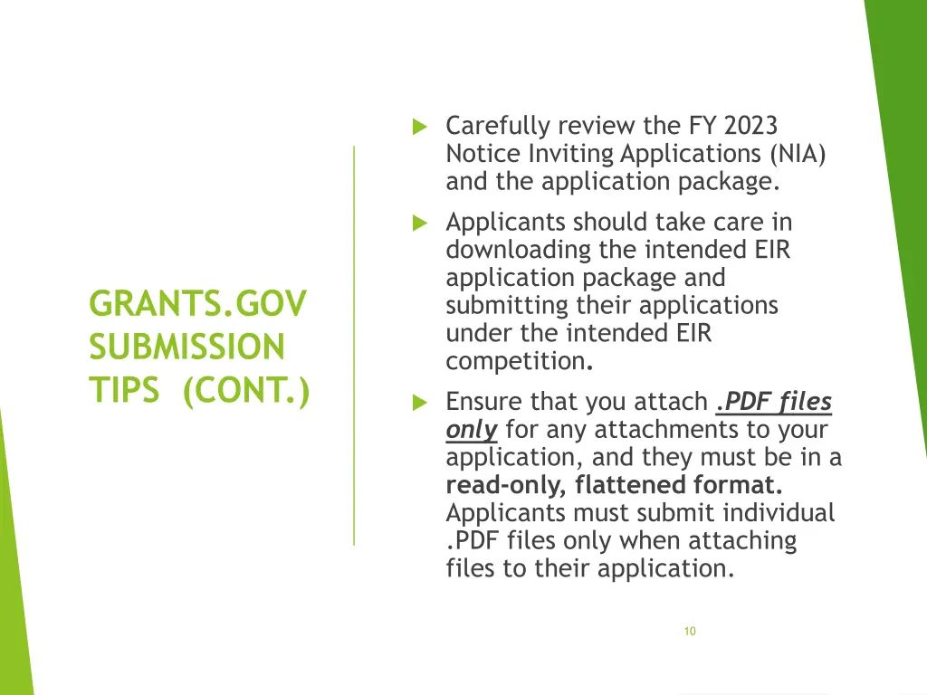 carefully review the fy 2023 notice inviting