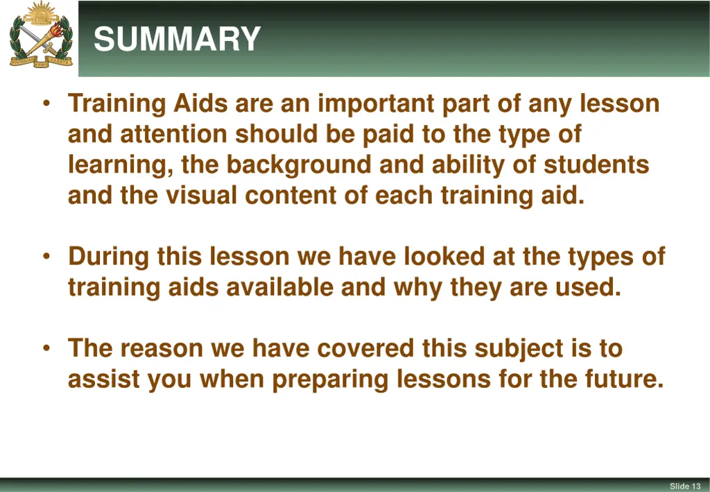 summary