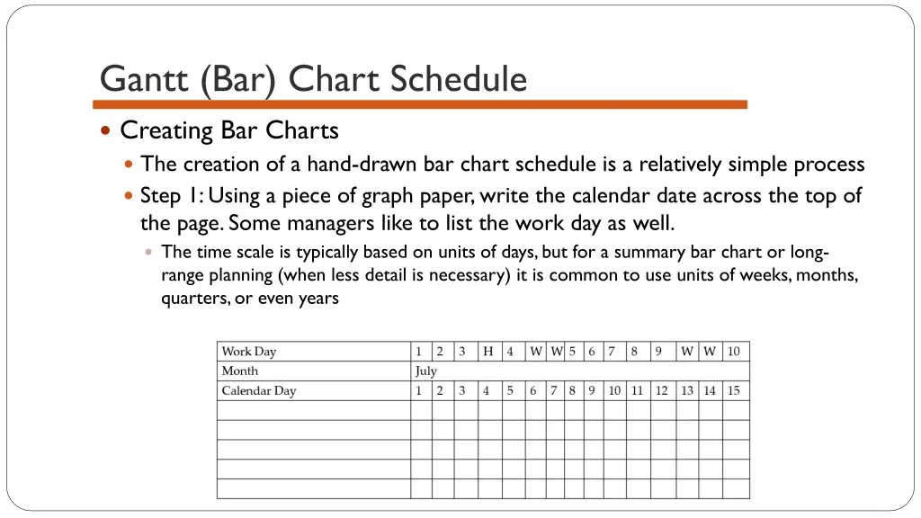 gantt bar chart schedule 3